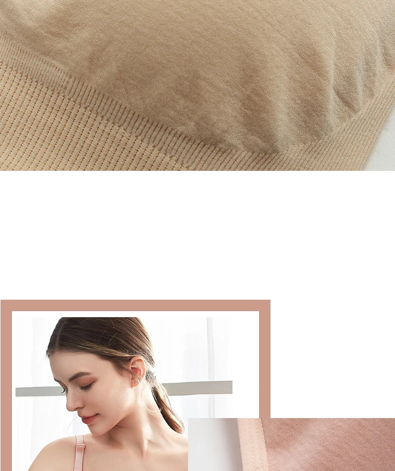 Soutien-gorge d'allaitement grande taille de haute qualité, respirant, sans coutures, push-up, idéal pour les femmes allaitantes.