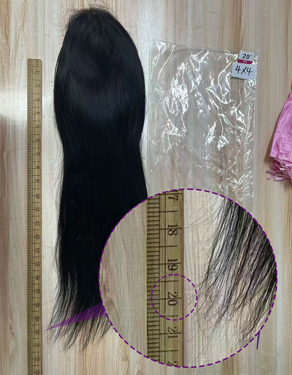 Perruque 6x4 sans colle en cheveux humains, perruque 4x4 prête à porter, perruque frontale en dentelle lisse, pré-coupée et pré-épilée, livraison en 3 jours.