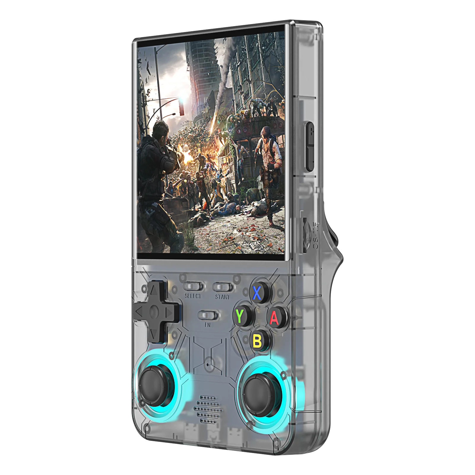 Nouvelle console de jeux portable ultra rétro R36, écran 4 pouces, système Linux open-source, 128 Go, lecteur vidéo portable.