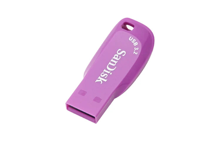 Clé USB 3.2 Sandisk CZ410 100 % originale, 32 Go, 64 Go, 128 Go, mini-clé USB haute vitesse.