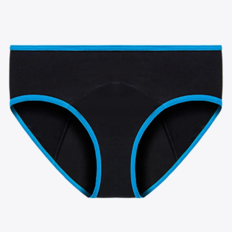 Lot de 3 culottes menstruelles pour femmes, anti-fuites, en coton, absorbantes, physiologiques, pour les règles.