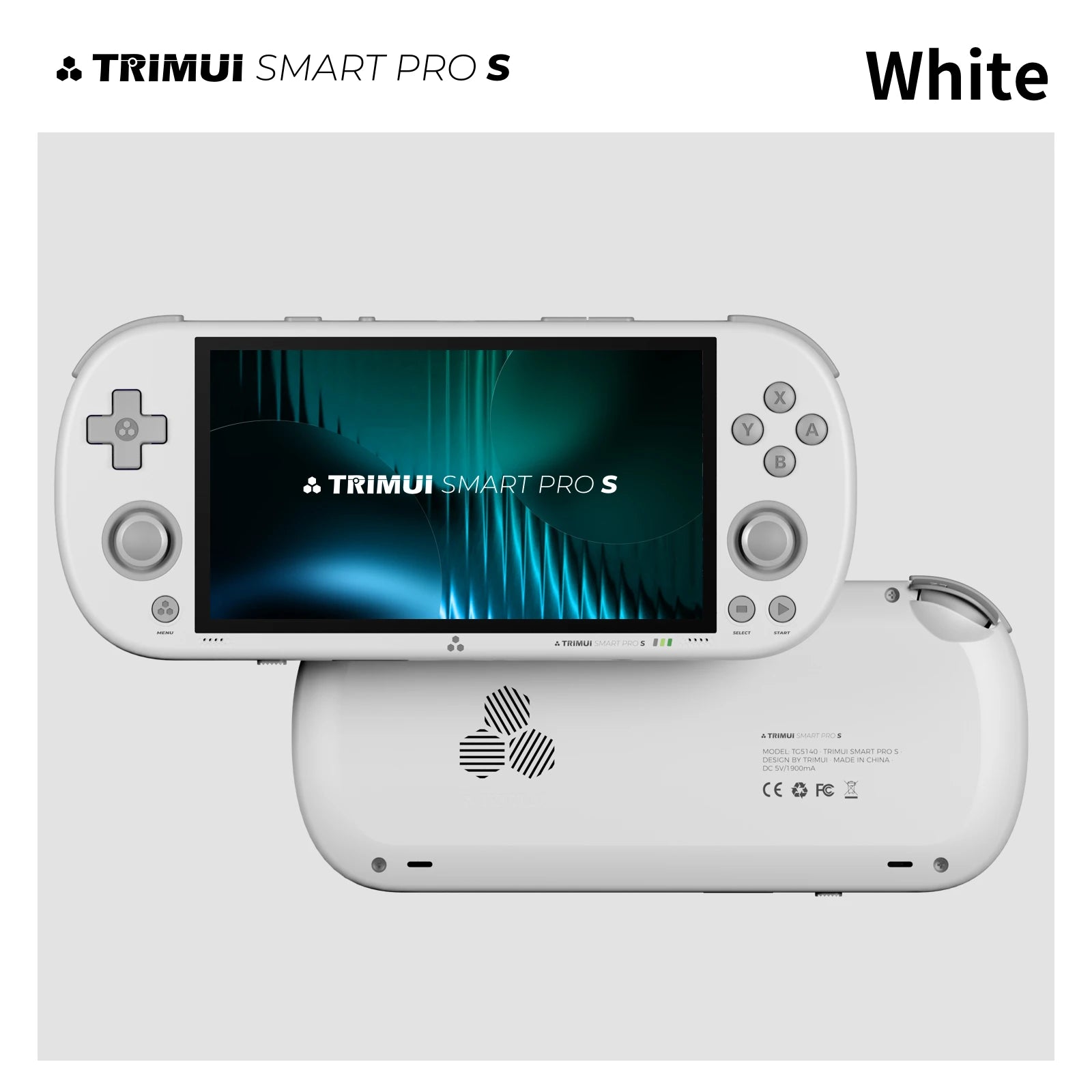 Console de jeu portable Trimui Smart Pro S, écran IPS 4,96 pouces, système Linux, joystick, éclairage RGB, jeu vidéo rétro, cadeau Smartpros
