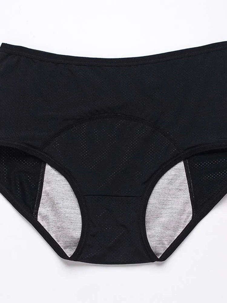 Culottes menstruelles anti-fuites, culottes physiologiques, sous-vêtements féminins, confortables et imperméables pour les règles