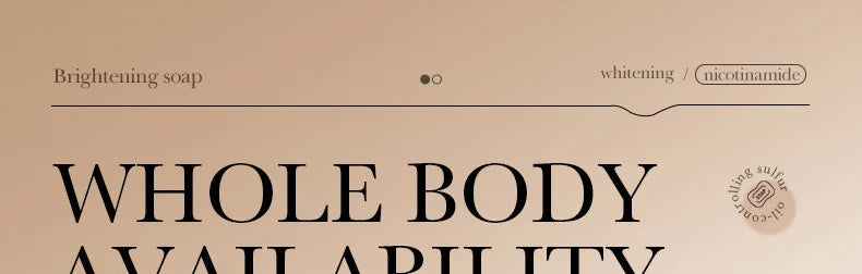 Savon visage moussant SADOER à la niacinamide et à l'arbutine, hydratant, éclaircissant et nettoyant en profondeur pour le corps et le visage. Savon artisanal.