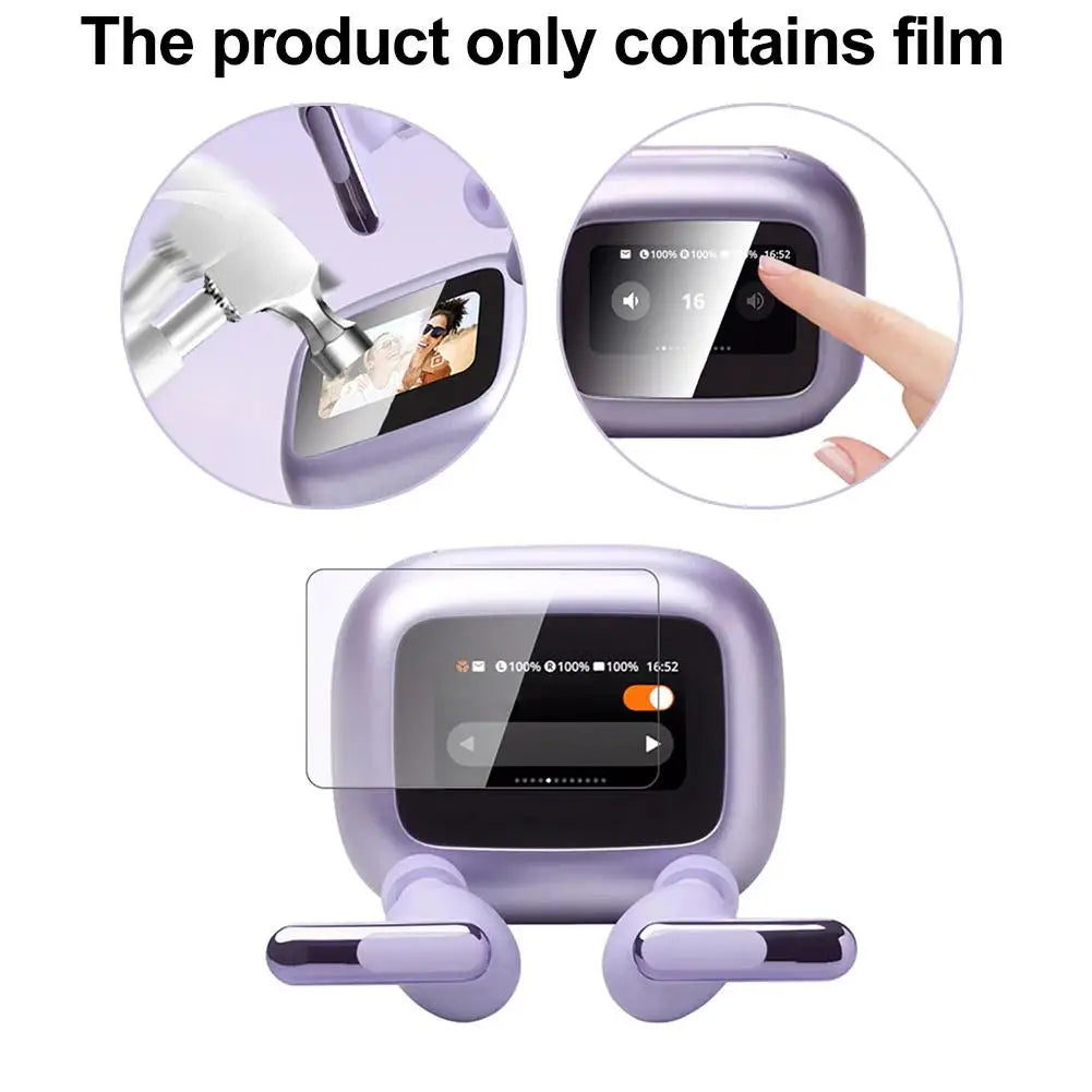 Film de protection d'écran LCD haute définition pour écouteurs Bluetooth intelligents JBL Live Beam 3 : film souple anti-explosion