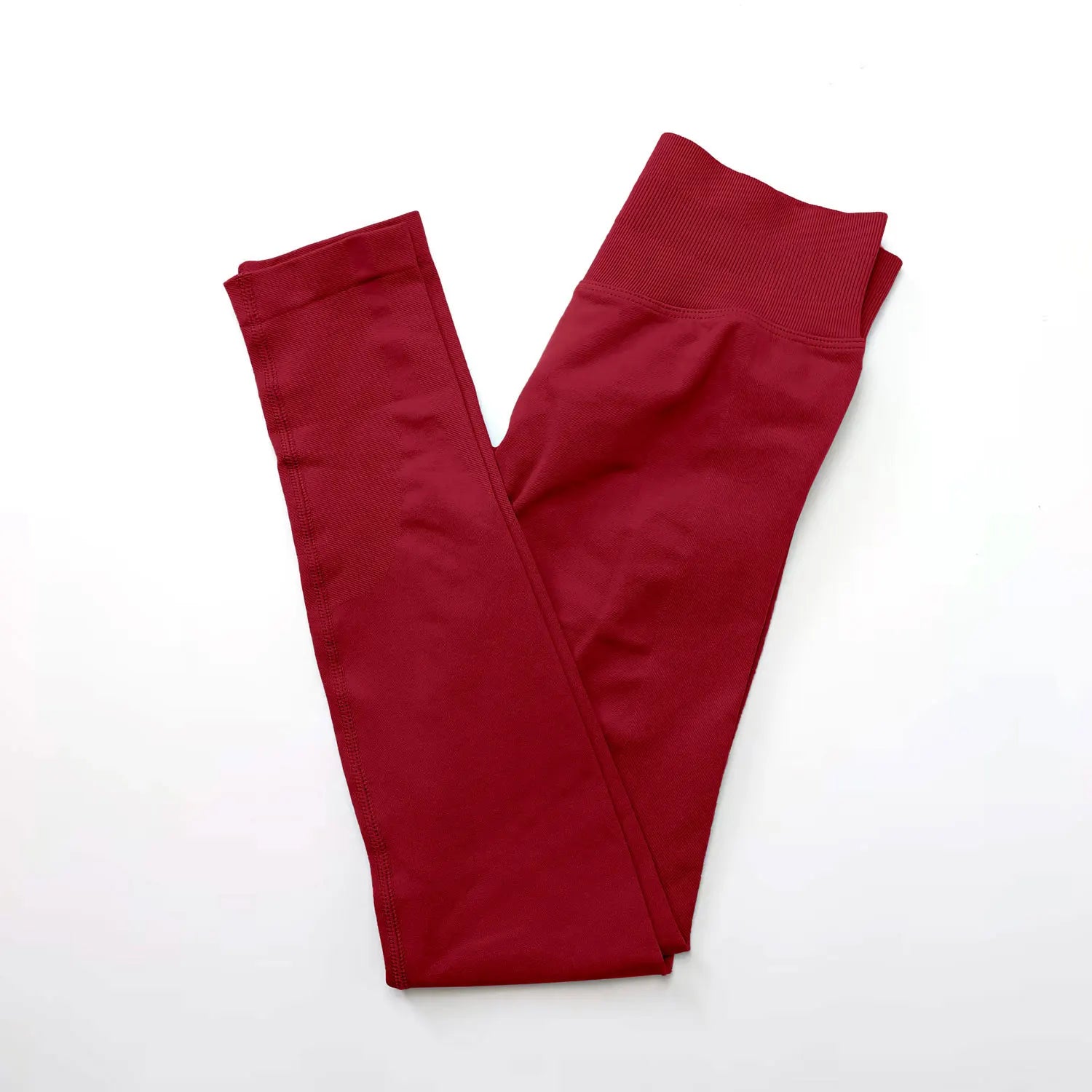 Leggings NCLAGEN Impact pour femmes, sans coutures, pantalon de sport et de yoga, bande côtelée basse, vêtements de gym et de fitness, collants froncés pour les fesses