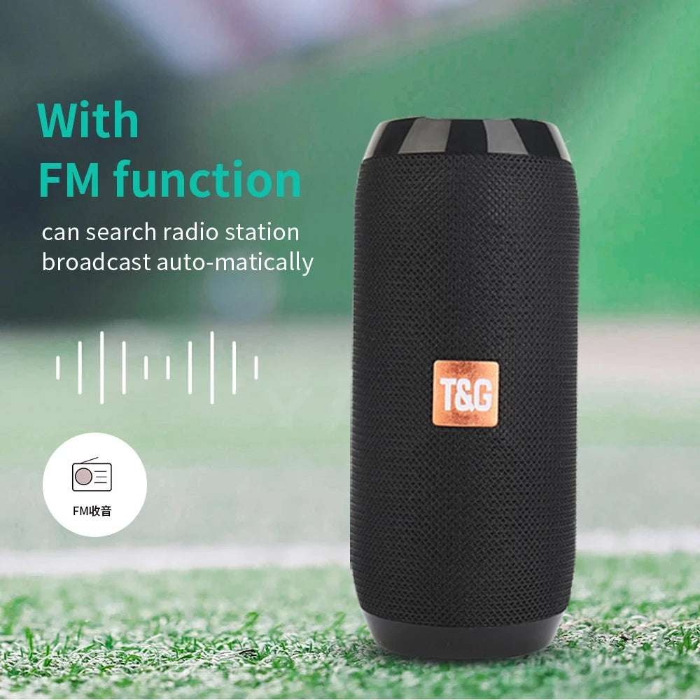 Enceinte Bluetooth portable sans fil Caixa De Som Blutooth Music Sound Box pour radio FM subwoofer audio Bluetooth mains libres Baffe