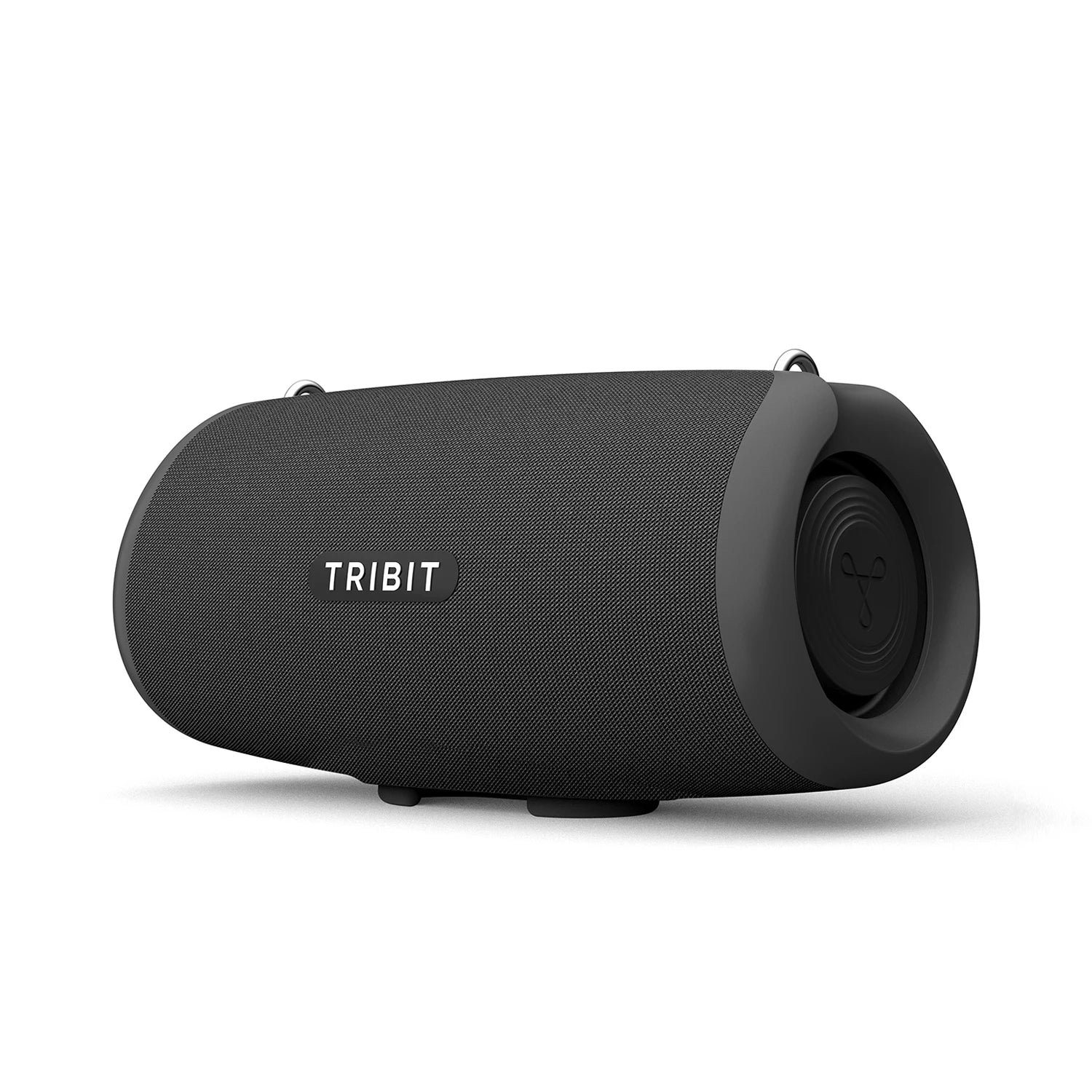 Enceinte Bluetooth portable TRIBIT StormBox Lava 80W avec batterie externe intégrée, contrôle via application, étanche IP67, idéale pour les activités de plein air, le camping et les fêtes.