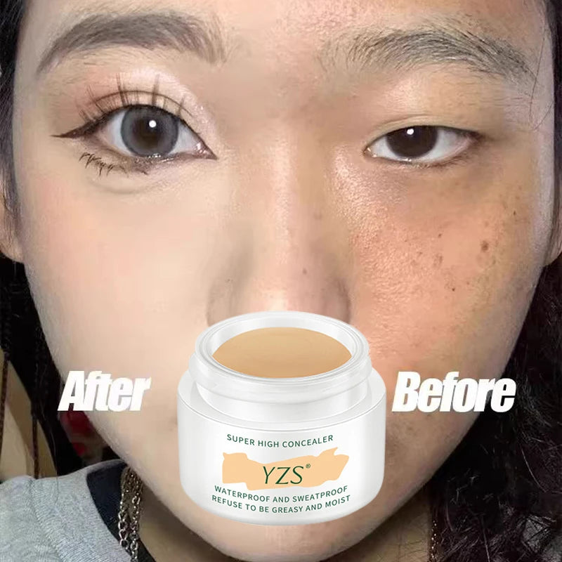 Correcteur longue tenue, léger et respirant, camoufle les imperfections, atténue les cernes et les taches de rousseur, fond de teint mat, correcteur de teint, maquillage du visage