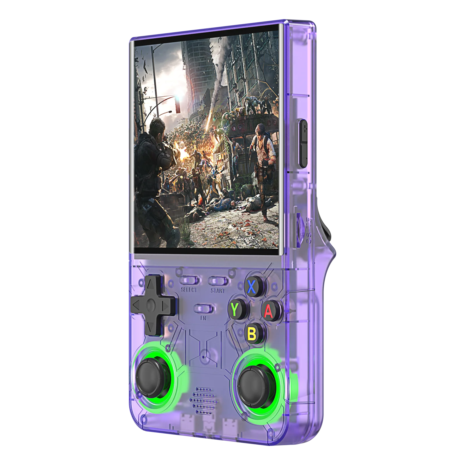 Nouvelle console de jeux portable ultra rétro R36, écran 4 pouces, système Linux open-source, 128 Go, lecteur vidéo portable.
