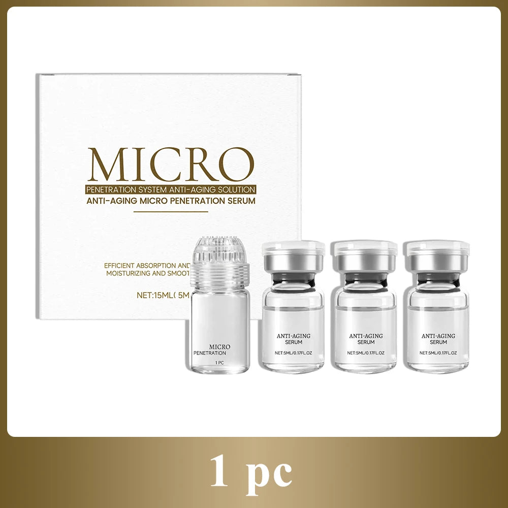 Coffret Essence Anti-Rides au Collagène Hydratante Raffermissante Nettoyante des Pores Anti-âge