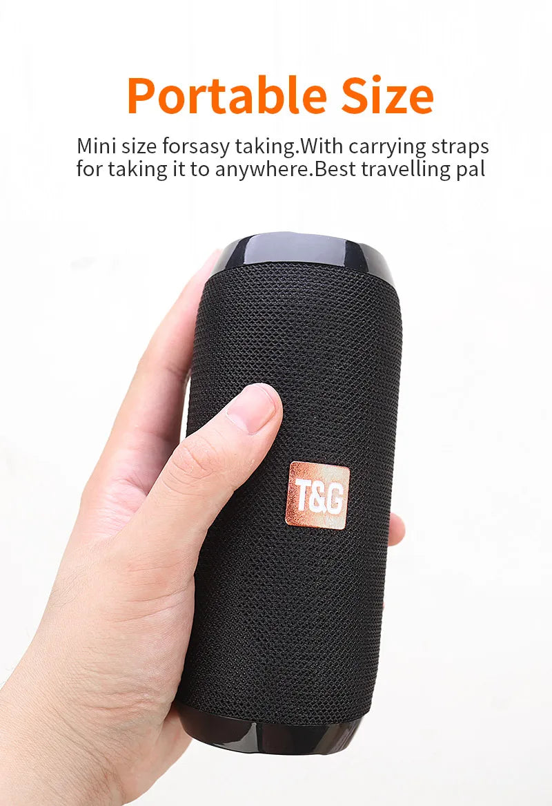 Enceinte Bluetooth portable sans fil Caixa De Som Blutooth Music Sound Box pour radio FM subwoofer audio Bluetooth mains libres Baffe