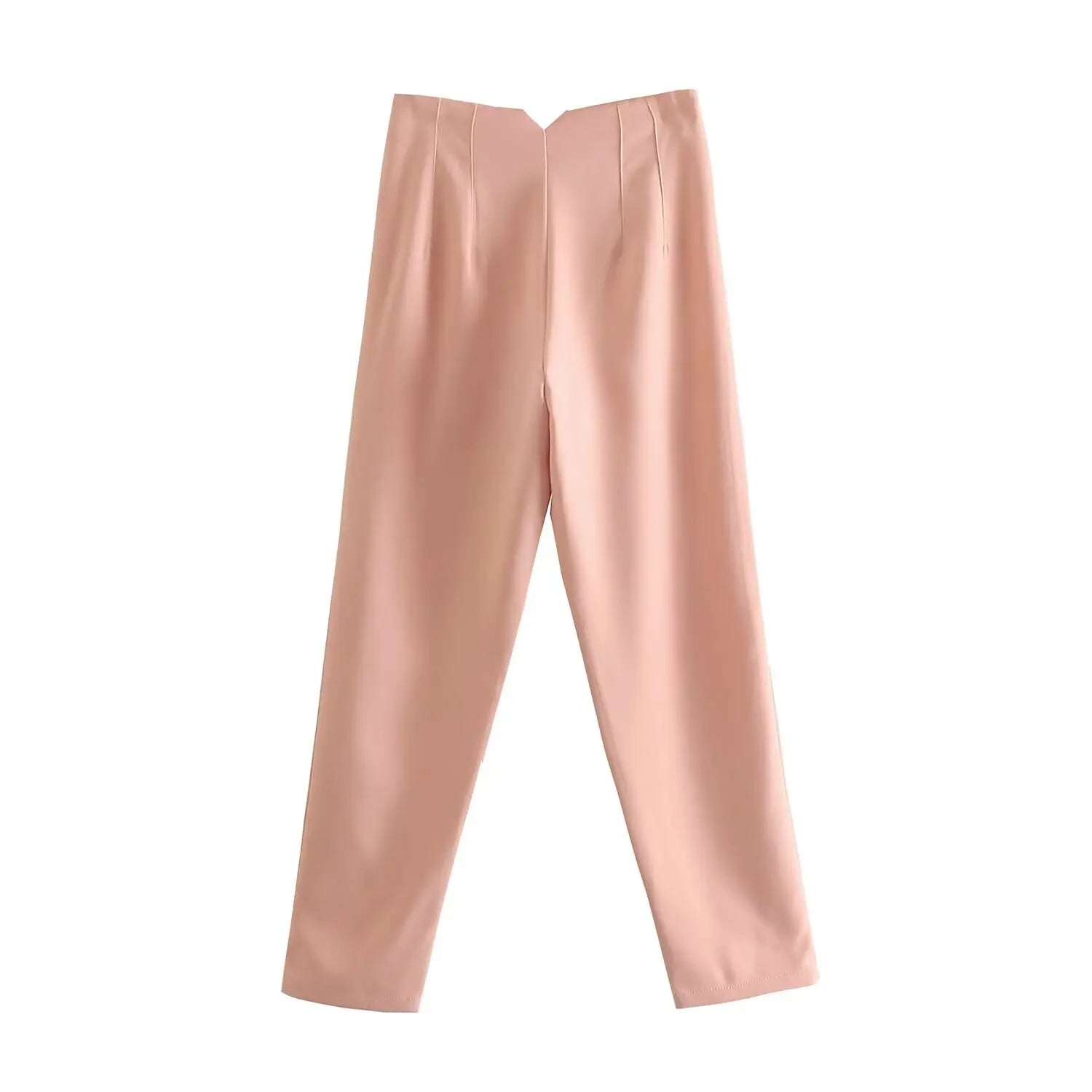 Tenues de bureau Koekop Pantalons crayon Noir Rose Blanc Pantalons Femme Mode Vêtements de bureau Pantalons taille haute pour femmes Pantalons habillés