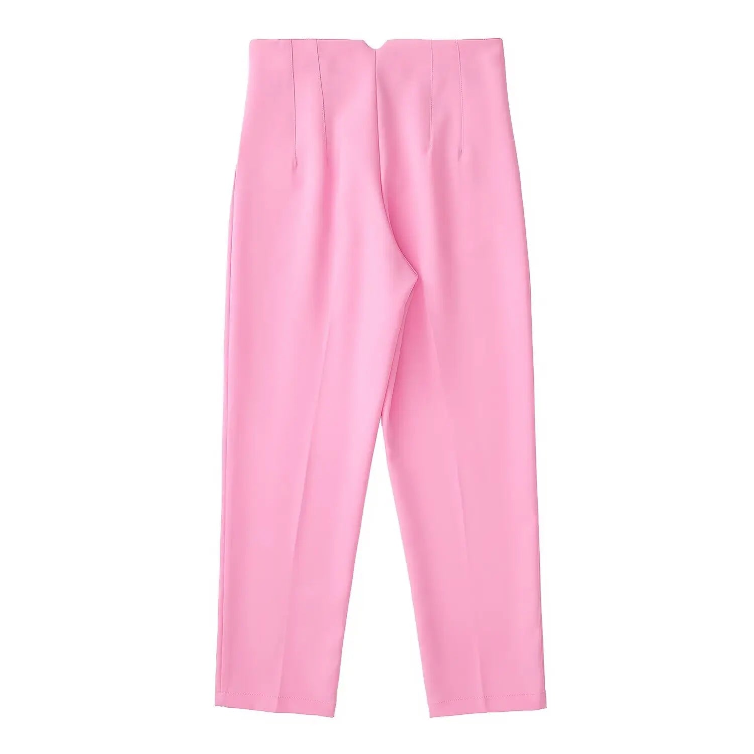 Tenues de bureau Koekop Pantalons crayon Noir Rose Blanc Pantalons Femme Mode Vêtements de bureau Pantalons taille haute pour femmes Pantalons habillés