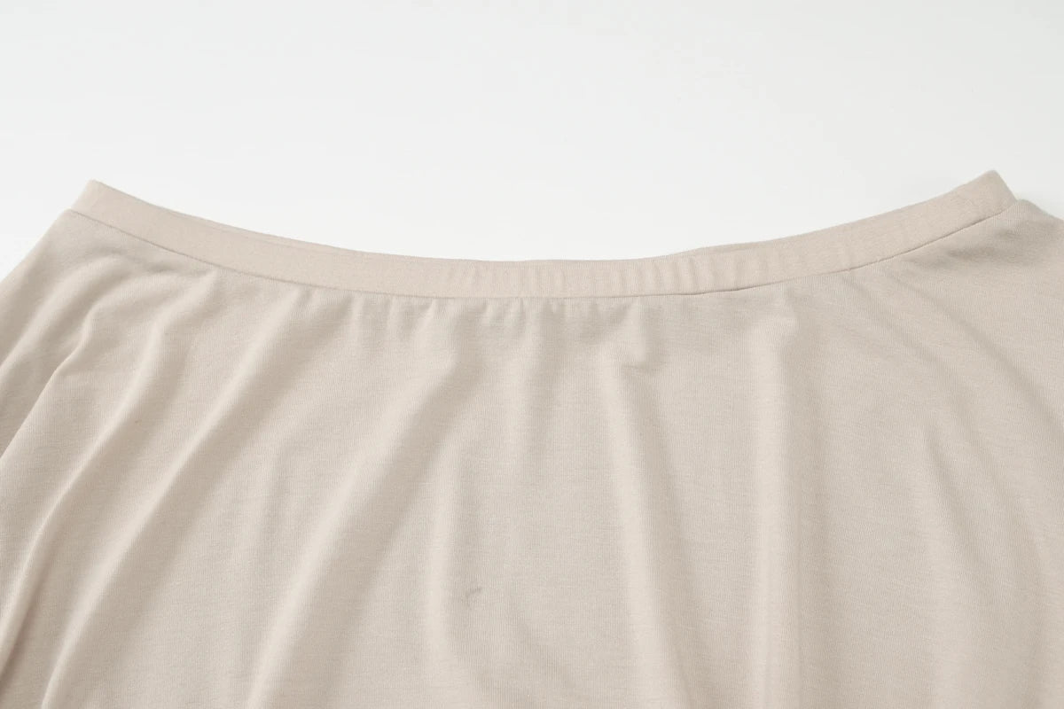 Robe mini Dulzura à épaules dénudées et manches longues, ornée de patchwork froncé, pour femme, tenue sexy, élégante et décontractée idéale pour les soirées et les clubs, printemps-été.