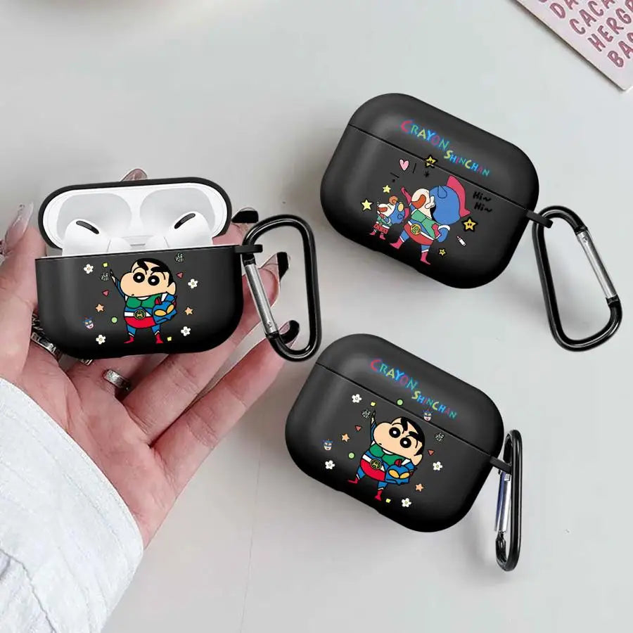 Étui Shin Dynamic Superman pour AirPods 1 Pro 2 3 4 Pro 3 Pro 2