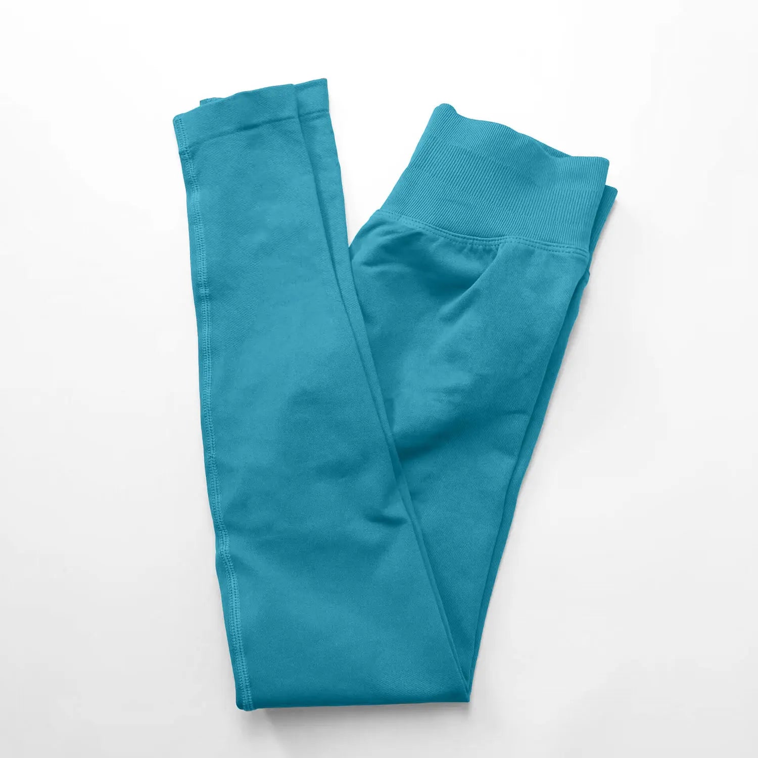 Leggings NCLAGEN Impact pour femmes, sans coutures, pantalon de sport et de yoga, bande côtelée basse, vêtements de gym et de fitness, collants froncés pour les fesses