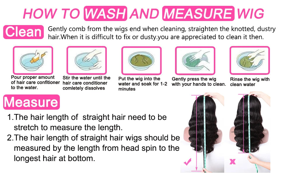 Perruque sans colle, densité 250, cheveux humains pré-épilés, ondulés, avec lace front pour femmes, fermeture en dentelle prédécoupée 4x4.
