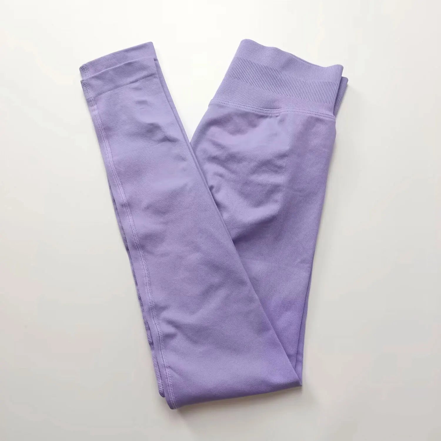 Leggings NCLAGEN Impact pour femmes, sans coutures, pantalon de sport et de yoga, bande côtelée basse, vêtements de gym et de fitness, collants froncés pour les fesses