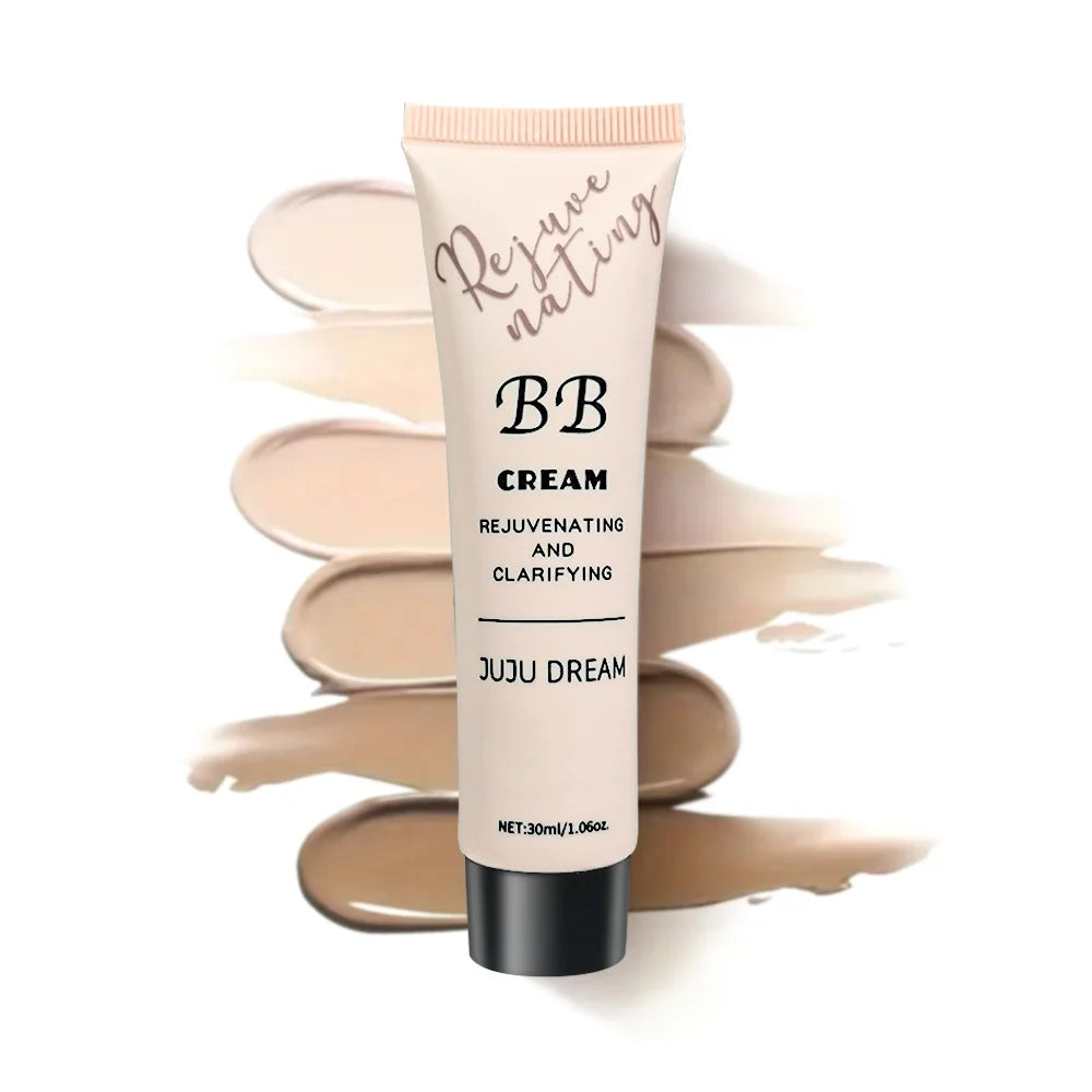Crème BB, crème isolante, fond de teint liquide, hydratant, régulateur de sébum, maquillage longue tenue, lait, peau sèche, sans poudre