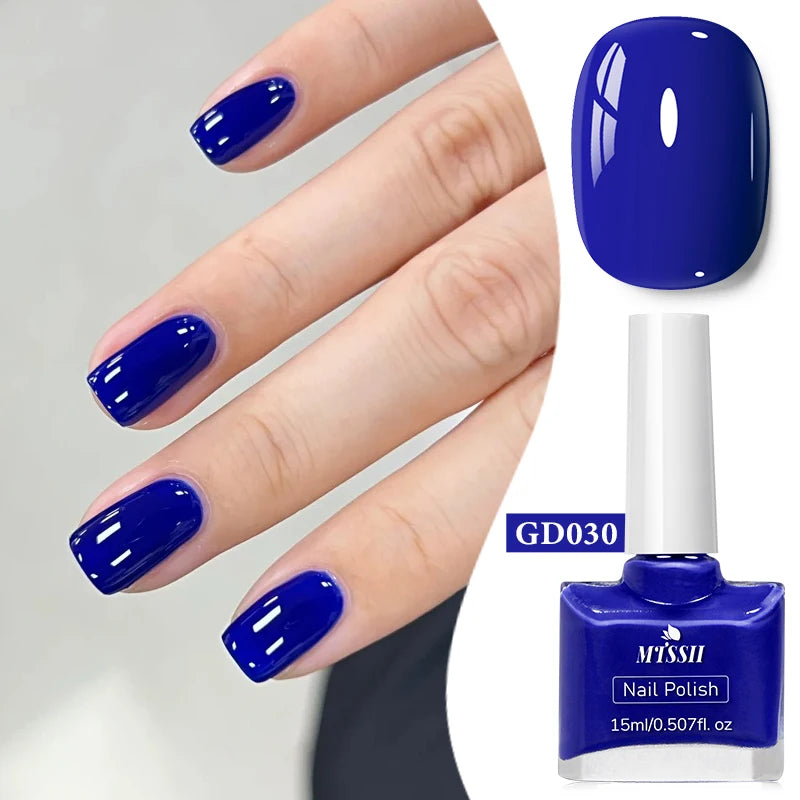 15ml Water-Based Nail Polish 40 Colors Long Lasting Quick Drying No Need of Lamp to Cure Nail Supplies Vernis for Nails Manicure