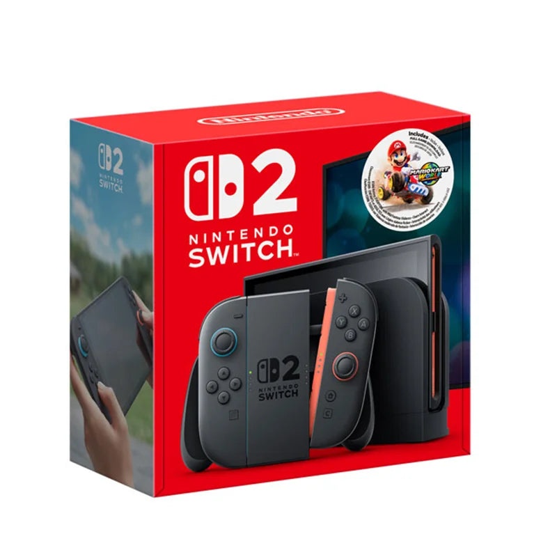 Nintendo Switch 2, écran LCD 7,9 pouces, console portable Joy-Con 2, mode TV stable, console de jeux vidéo N2