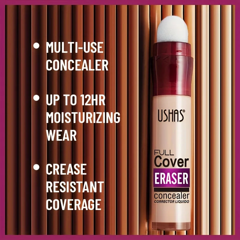 Nouveau correcteur en éponge pour cernes, taches de rousseur, acné et imperfections. Fond de teint liquide hydratant longue tenue.