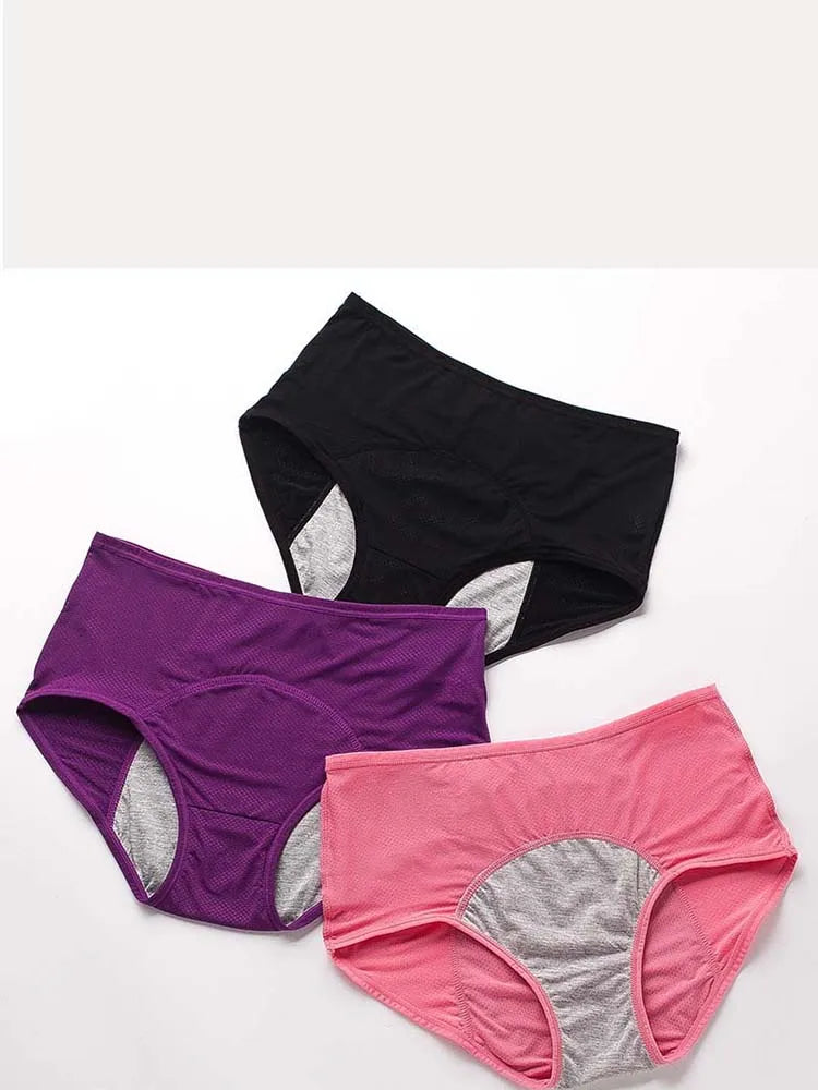Culottes menstruelles anti-fuites, culottes physiologiques, sous-vêtements féminins, confortables et imperméables pour les règles