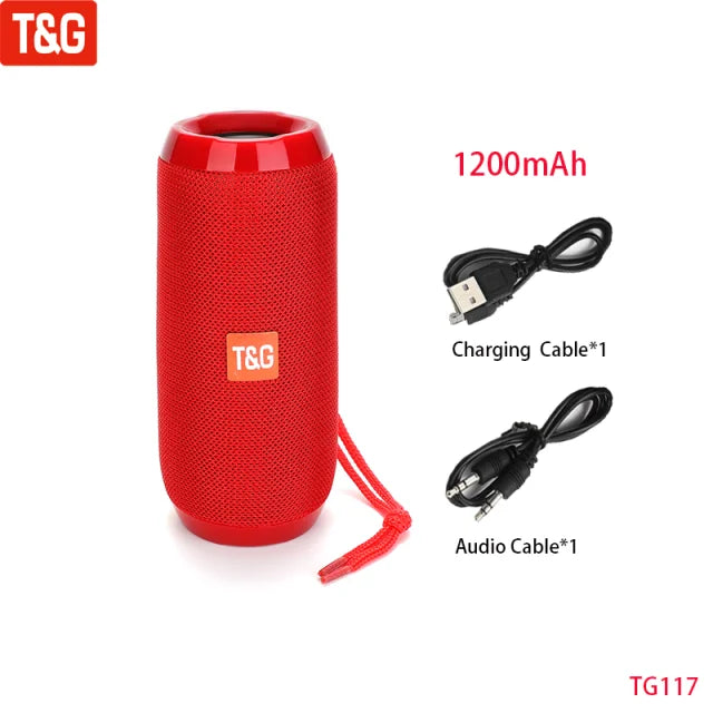 Enceinte Bluetooth portable sans fil Caixa De Som Blutooth Music Sound Box pour radio FM subwoofer audio Bluetooth mains libres Baffe
