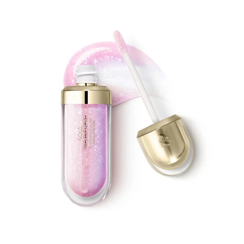 Kiko 3D Hydra LipGloss Blush waterproof longue tenue Maquillage scintillant Gloss à lèvres Brun Rose Mauve nacré