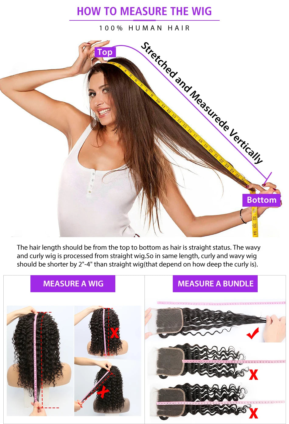 Extensions de cheveux lisses Tissage, 45, 50 et 55 cm (18, 20 et 22 pouces), cheveux naturels brésiliens, qualité 10A. Livraison en 3 jours en France.