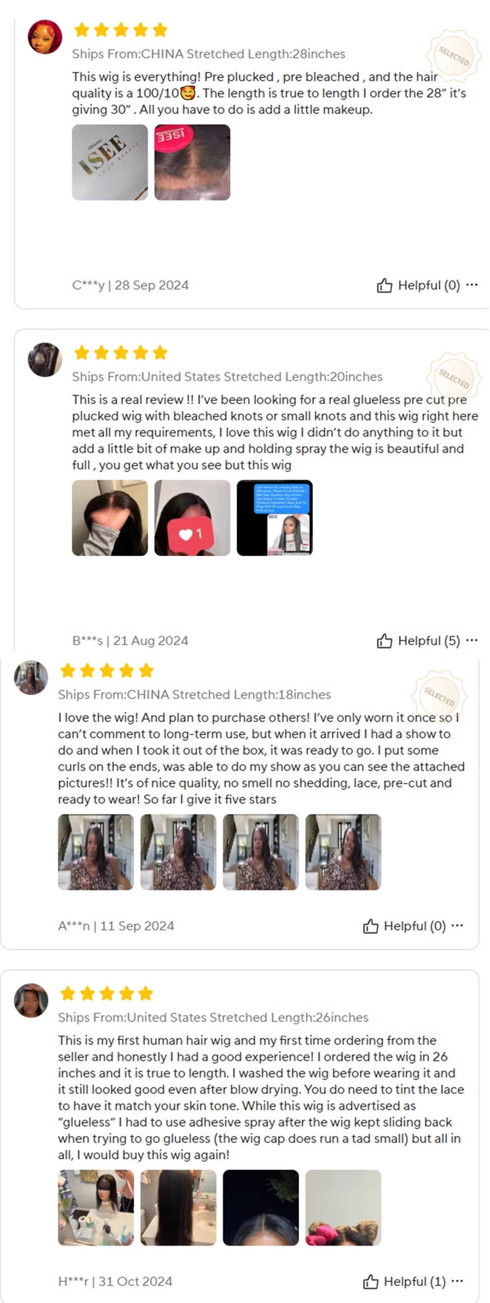 Perruques ISEE Hair sans colle, cheveux humains, prêtes à porter, lisses, pré-épilées, faciles à porter, avec lace front 7x5HD et dentelle prédécoupée.
