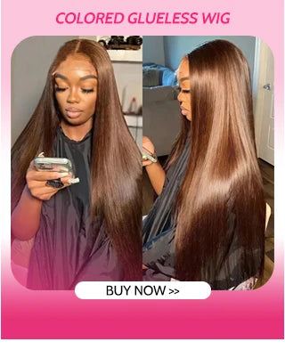 Perruques ISEE Hair sans colle, cheveux humains, prêtes à porter, lisses, pré-épilées, faciles à porter, avec lace front 7x5HD et dentelle prédécoupée.
