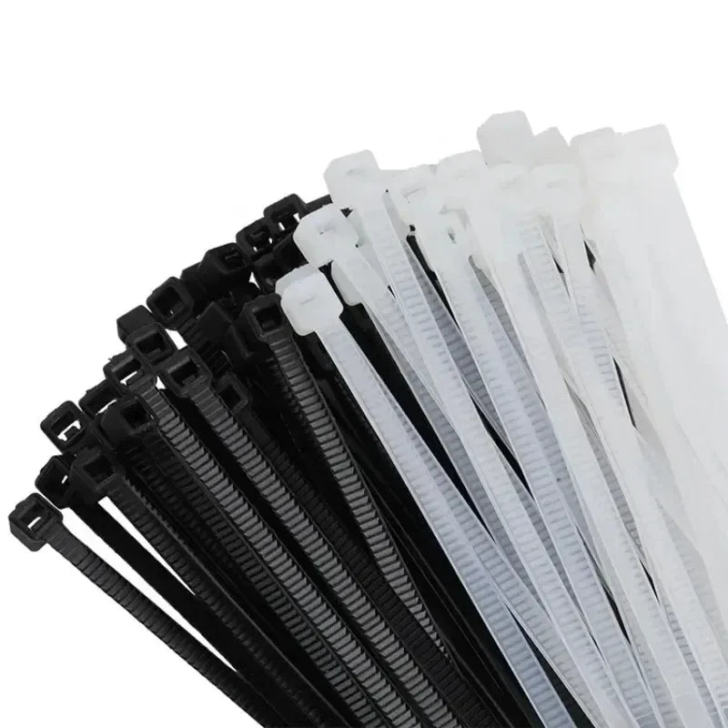 Nylon Cable Ties Self-Locking Zip Ties 100-1000pcs