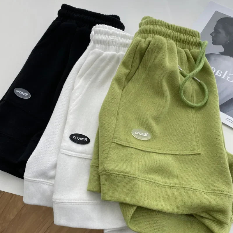 Pantalon ample et confortable pour femme, coupe slim, taille cintrée, idéal pour la maison et le sport. Nouveau modèle 2026.