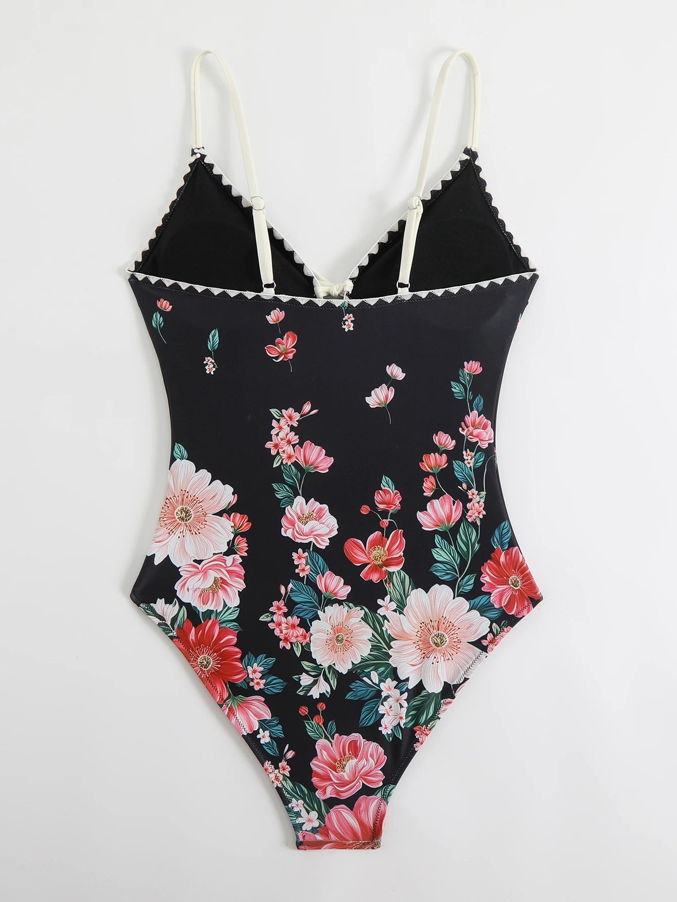Maillot de bain une pièce imprimé 2026 pour femme, à lacets, body push-up, monokini, tenue de plage d'été