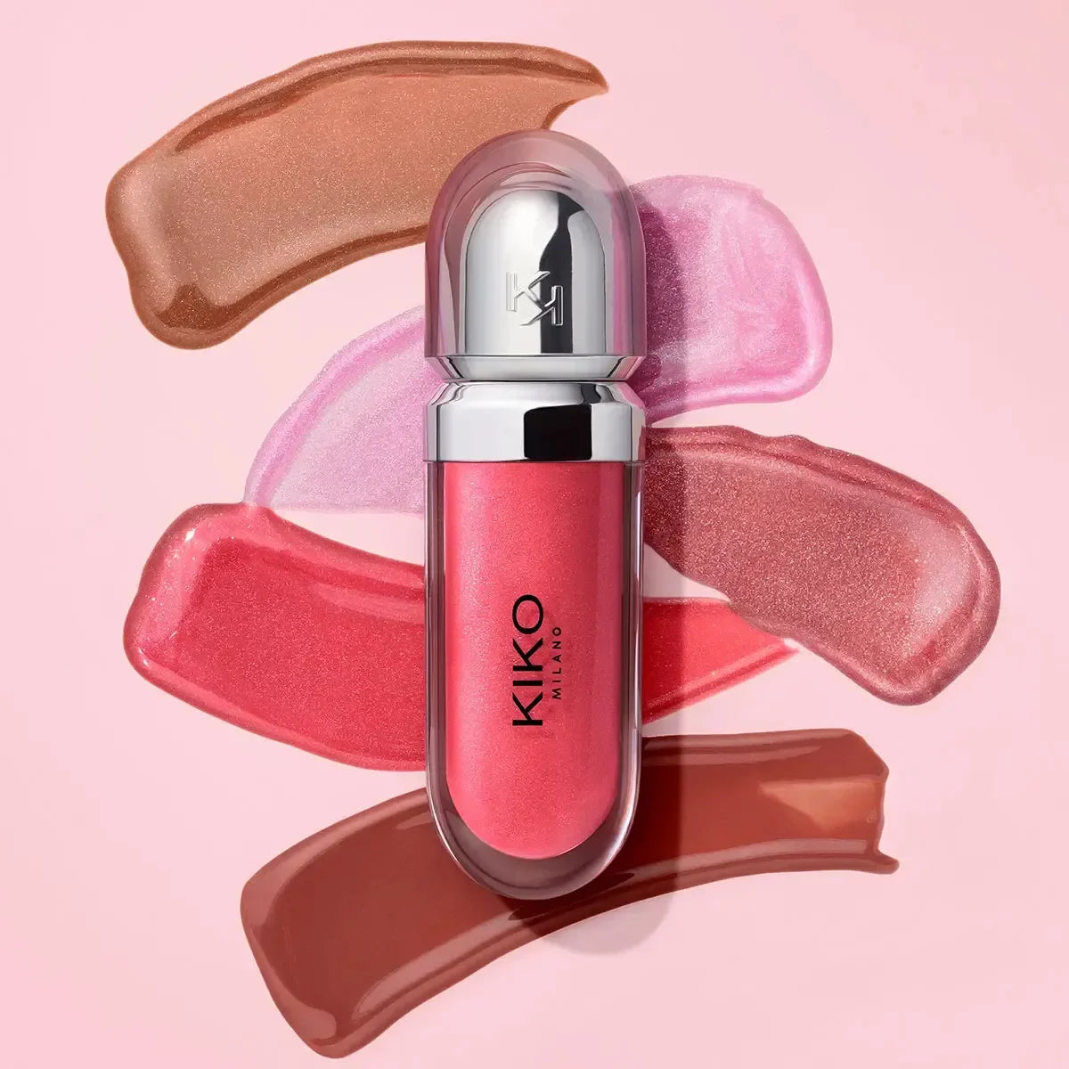 Kiko 3D Hydra LipGloss Blush waterproof longue tenue Maquillage scintillant Gloss à lèvres Brun Rose Mauve nacré