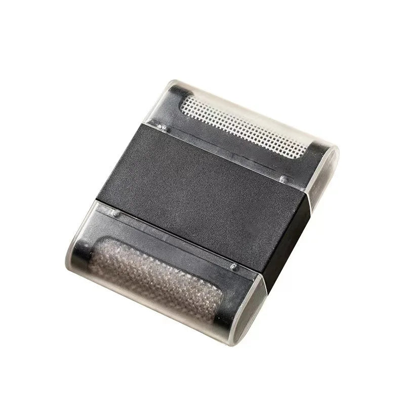 1 rodillo quitapelusas portátil mini para alfombras, cepillo quitapelusas para suéteres, abrigos de lana, ropa y herramientas de limpieza de pieles.