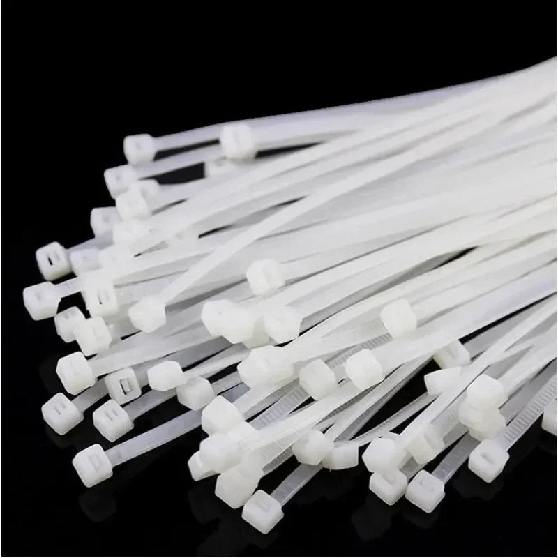 Nylon Cable Ties Self-Locking Zip Ties 100-1000pcs