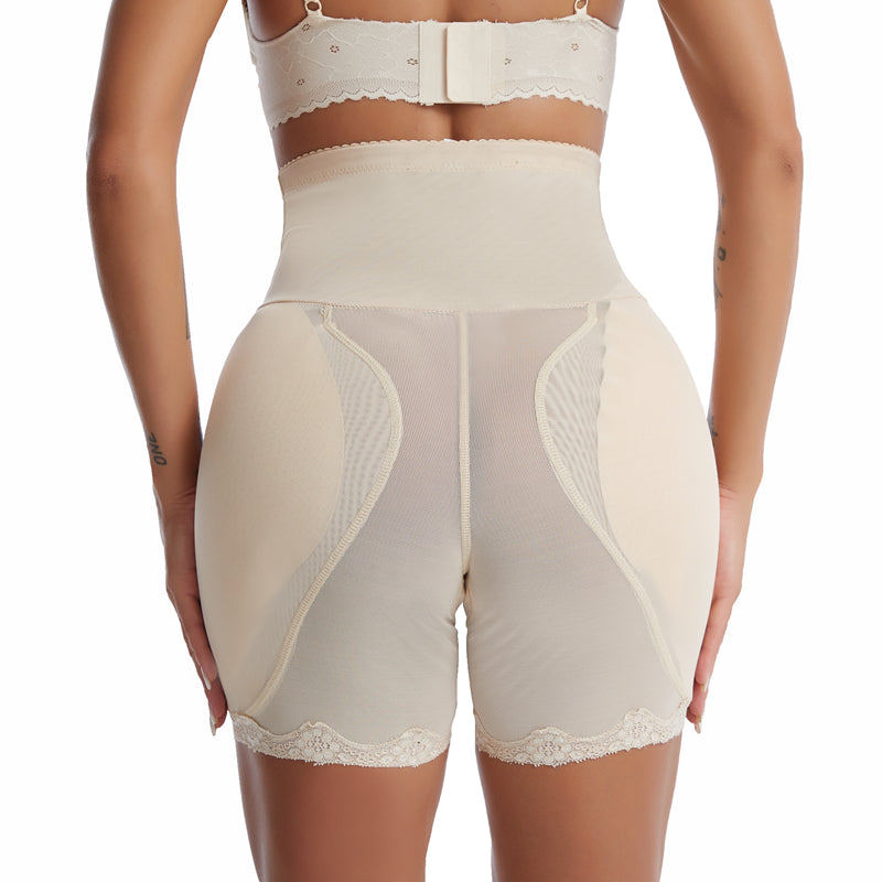 Braguitas de mujer que realzan las caderas y los glúteos, ropa interior sin costuras, shorts tipo bóxer, fajas moldeadoras, bragas de control con relleno grande.