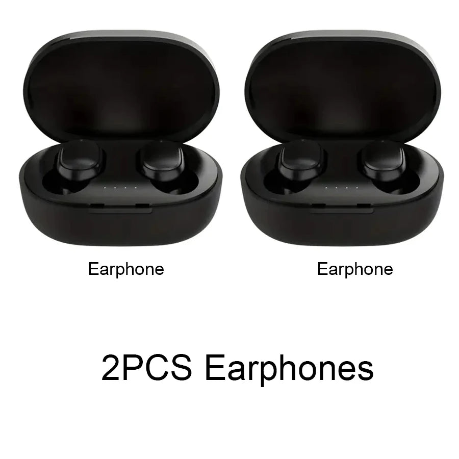 Écouteurs intra-auriculaires Bluetooth sans fil TWS A6S avec réduction de bruit et micro pour Huawei, Xiaomi et Redmi