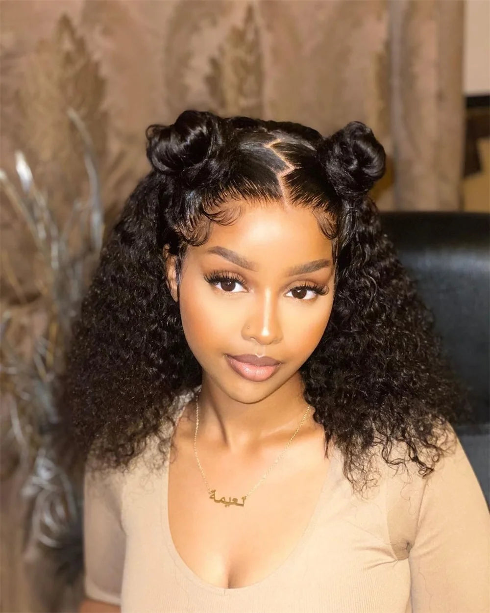 Perruques bouclées au carré, cheveux humains brésiliens, 13x4 Deep Water Wave, perruques frontales en dentelle 5x1 et 13x1 avec raie en T, pour femmes, pré-épilées à 200 %.