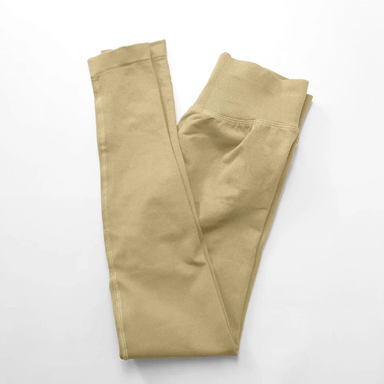 Leggings NCLAGEN Impact pour femmes, sans coutures, pantalon de sport et de yoga, bande côtelée basse, vêtements de gym et de fitness, collants froncés pour les fesses