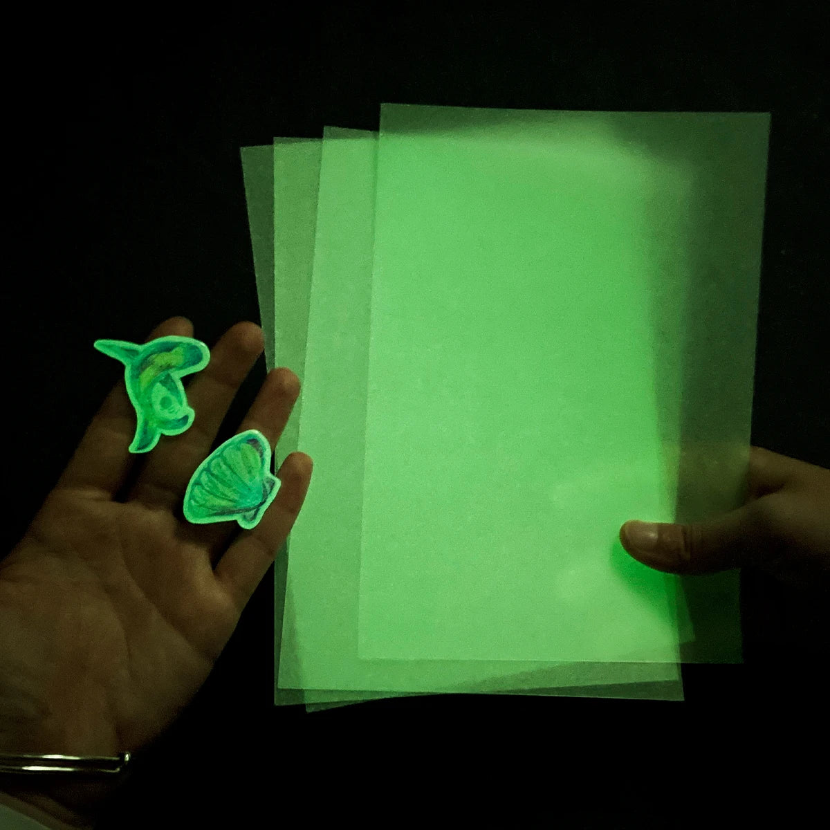 Lot de 5 feuilles de plastique thermorétractable, transparentes et vierges, pour loisirs créatifs (14,5 x 20 cm).