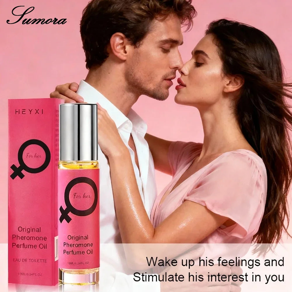 Parfum à bille Rose Red pour femme, longue tenue, floral, frais et naturel, idéal pour un rendez-vous ou comme cadeau de Noël.
