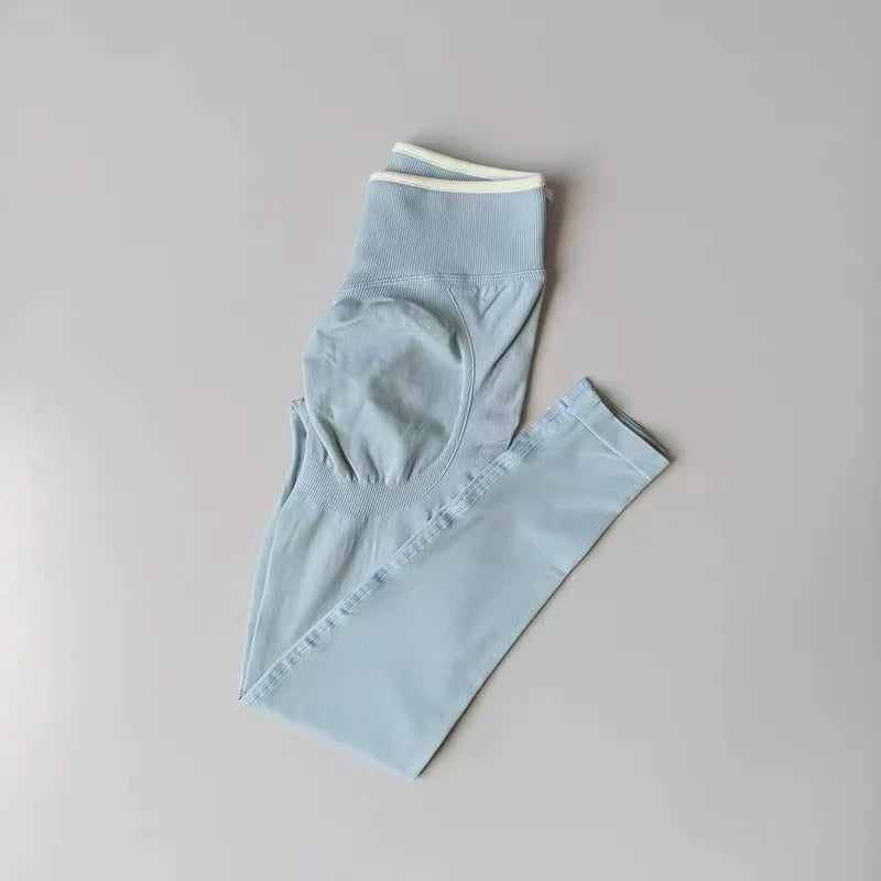 Pantalon de yoga effet fessier galbé, pantalon de fitness taille haute pour femme, legging moulant ultra-élastique à séchage rapide pour l'entraînement