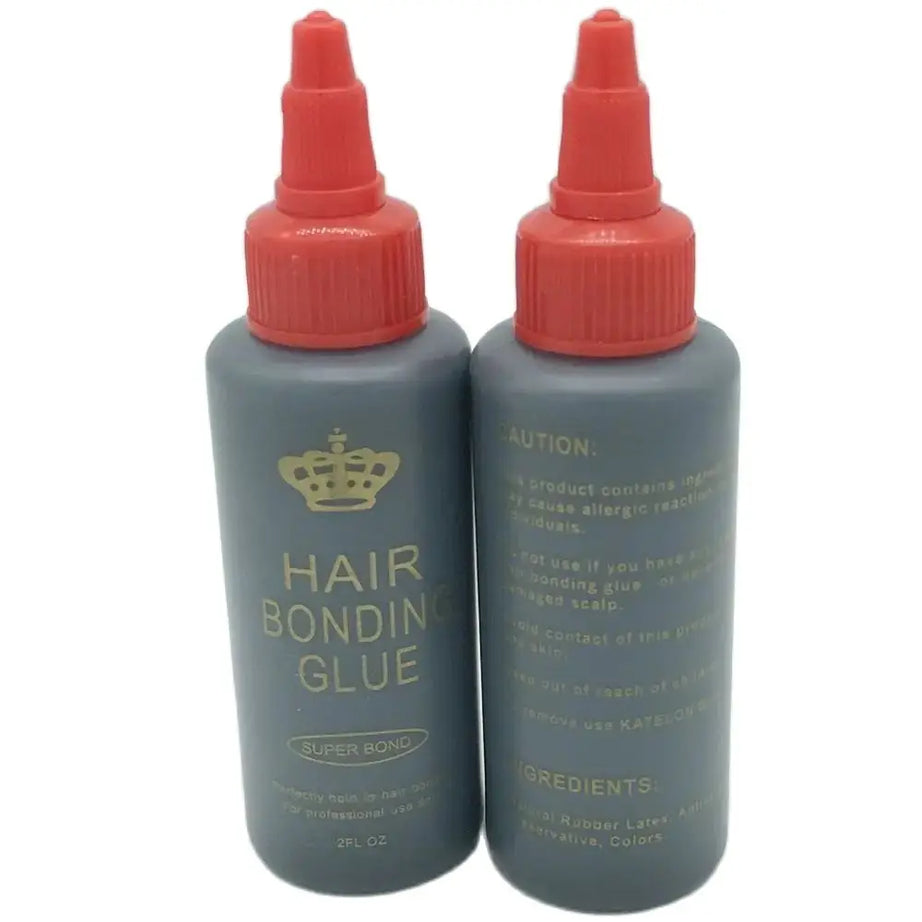 1 Oz/2 Oz/4 Oz 30ml/60 ml/118ml Black Hair Weft Bonding Glue Hair Weave bond