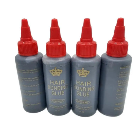1 Oz/2 Oz/4 Oz 30ml/60 ml/118ml Black Hair Weft Bonding Glue Hair Weave bond