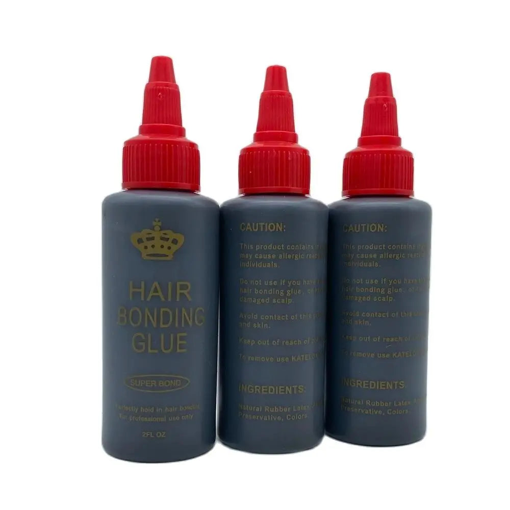 1 Oz/2 Oz/4 Oz 30ml/60 ml/118ml Black Hair Weft Bonding Glue Hair Weave bond