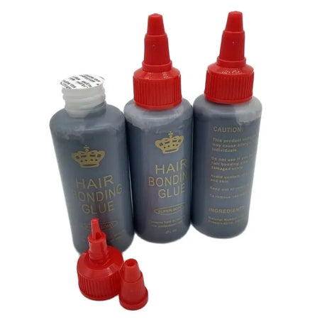 1 Oz/2 Oz/4 Oz 30ml/60 ml/118ml Black Hair Weft Bonding Glue Hair Weave bond